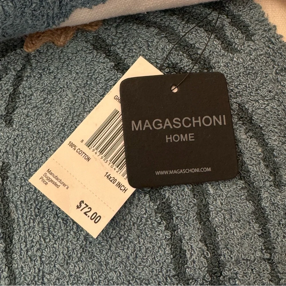 🆕2 Magaschoni Home Fall Harvest Pumpkin Cotton Accent Pillows
